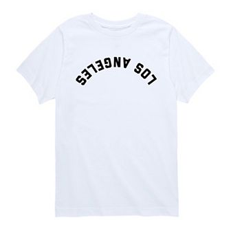 Boys 8-20 Los Angeles Upside Down Graphic Tee