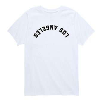 Boys 8-20 Los Angeles Upside Down Graphic Tee