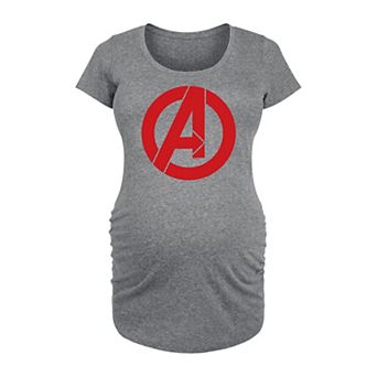 Maternity Marvel Avengers Logo Graphic Tee