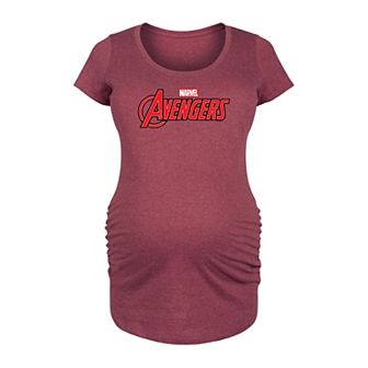 Maternity Marvel Avengers Logo Graphic Tee