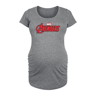 Maternity Marvel Avengers Logo Graphic Tee