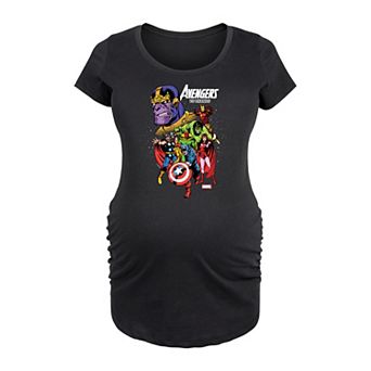 Maternity Marvel Avengers vs Thanos Graphic Tee
