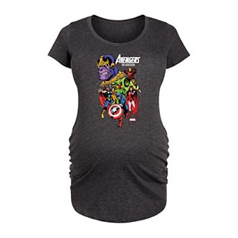 Maternity Marvel Avengers vs Thanos Graphic Tee