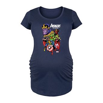 Maternity Marvel Avengers vs Thanos Graphic Tee