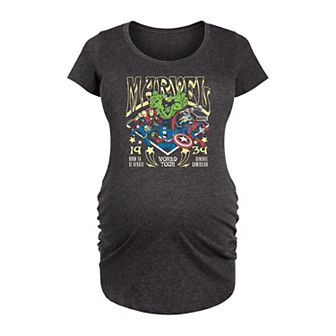 Maternity Marvel World Tour 1939 Graphic Tee
