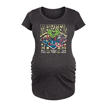 Maternity Marvel World Tour 1939 Graphic Tee