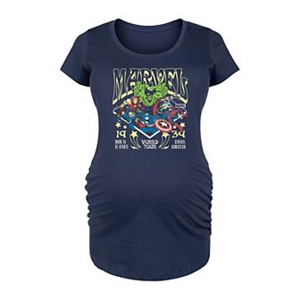 Maternity Marvel World Tour 1939 Graphic Tee