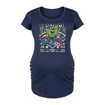 Maternity Marvel World Tour 1939 Graphic Tee