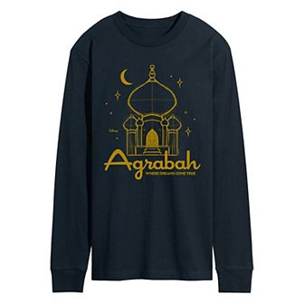 Men's Disney's Princess Jasmine Agrabah Long Sleeve Graphic Tee
