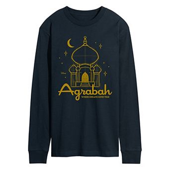 Men's Disney's Princess Jasmine Agrabah Long Sleeve Graphic Tee