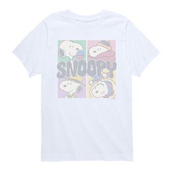 Boys 8-20 Peanuts Snoopy Distressed Graphic Tee
