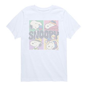 Boys 8-20 Peanuts Snoopy Distressed Graphic Tee