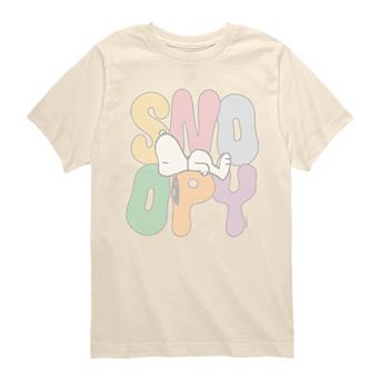 Boys 8-20 Peanuts Sleepy Snoopy Distressed Graphic Tee