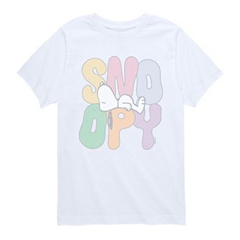 Boys 8-20 Peanuts Sleepy Snoopy Distressed Graphic Tee