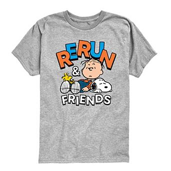 Boys 8-20 Peanuts Rerun & Friends Graphic Tee