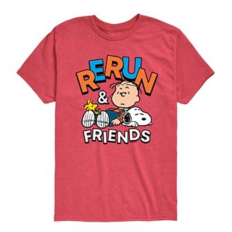 Boys 8-20 Peanuts Rerun & Friends Graphic Tee