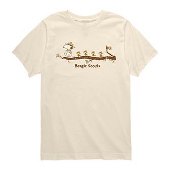 Boys 8-20 Peanuts Beagle Scouts Graphic Tee