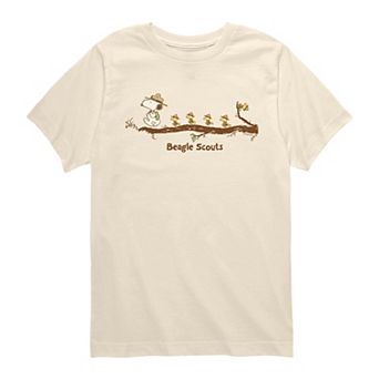 Boys 8-20 Peanuts Beagle Scouts Graphic Tee