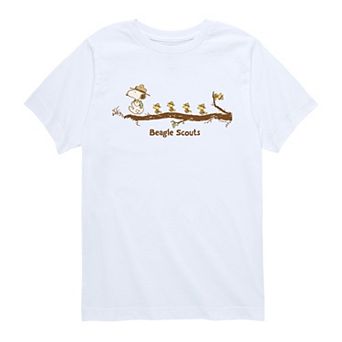 Boys 8-20 Peanuts Beagle Scouts Graphic Tee