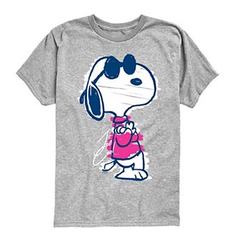 Boys 8-20 Peanuts Joe Cool Scribble Graphic Tee