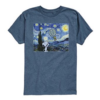 Boys 8-20 Peanuts The Starry Night Graphic Tee