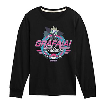 Boys 8-20 Pokémon Grafaiai Racing Long Sleeve Graphic Tee