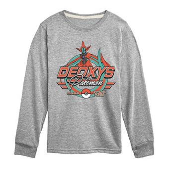 Boys 8-20 Pokémon Deoxys Racing Long Sleeve Graphic Tee