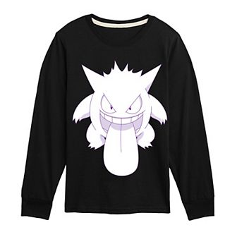 Boys 8-20 Pokémon Gengar Oversized Long Sleeve Graphic Tee