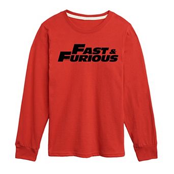 Boys 8-20 Fast & Furious Logo Long Sleeve Graphic Tee