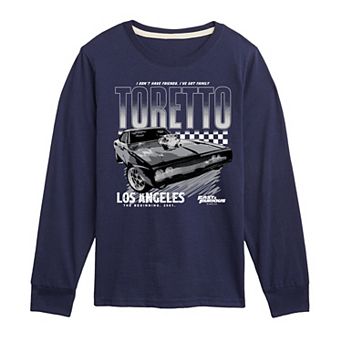 Boys 8-20 Fast & Furious Toretto Racing Long Sleeve Graphic Tee