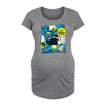 Maternity Marvel Black Panther Comic Panels Graphic Tee