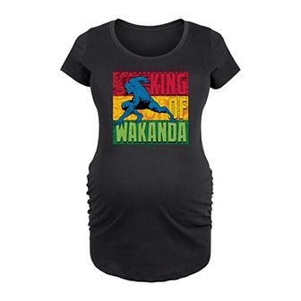 Maternity Marvel Black Panther King Of Wakanda Graphic Tee