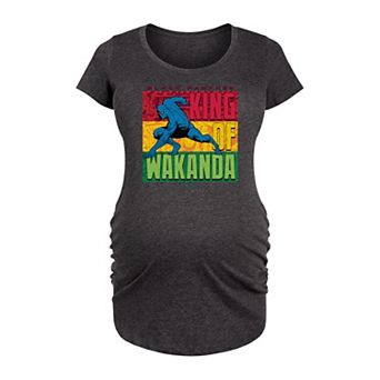 Maternity Marvel Black Panther King Of Wakanda Graphic Tee