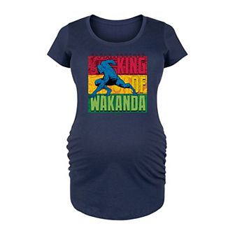 Maternity Marvel Black Panther King Of Wakanda Graphic Tee