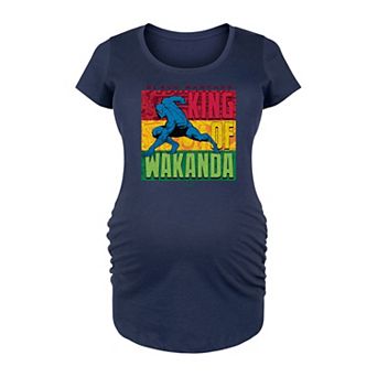 Maternity Marvel Black Panther King Of Wakanda Graphic Tee