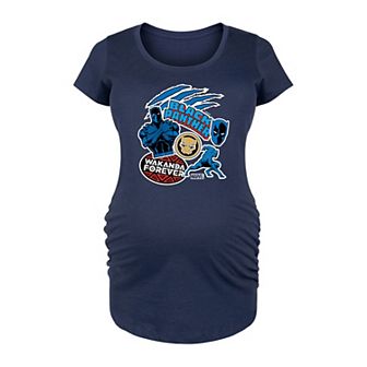 Maternity Marvel Black Panther Graphic Tee