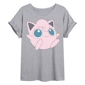 Juniors' Pokémon Jigglypuff Oversized Tee