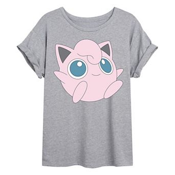 Juniors' Pokémon Jigglypuff Oversized Tee