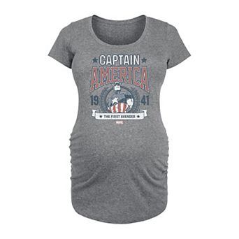 Maternity Marvel Captain America The First Avenger Graphic Tee