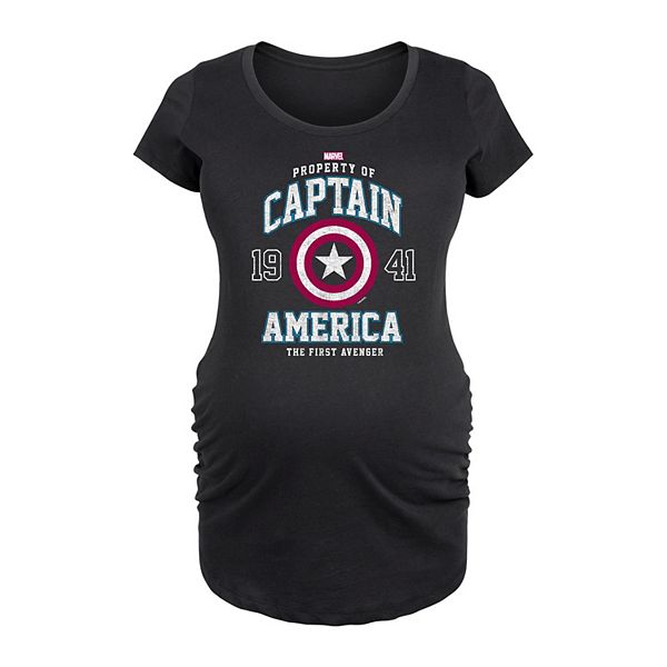 Kohl's Maternity Marvel Captain America Graphic Tee