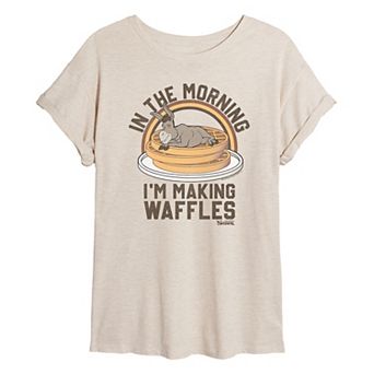Juniors' Shrek Graphic Oversized Tee