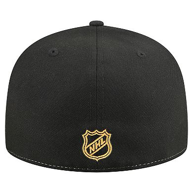 Men's New Era White/Black Pittsburgh Penguins Repeat Two-Tone 59FIFTY Fitted Hat