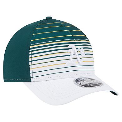 Men's New Era Green Athletics Gradient 9FORTY M-Crown Adjustable Hat