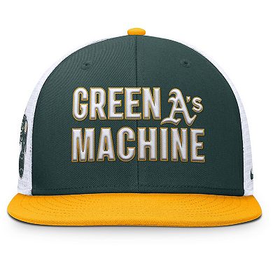 Men's Nike Green Athletics Pro Trucker Snapback Hat