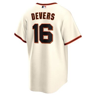 Men's Nike Rafael Devers White San Francisco Giants Home Replica Player Jersey