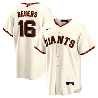 Men's Nike Rafael Devers White San Francisco Giants Home Replica Player Jersey