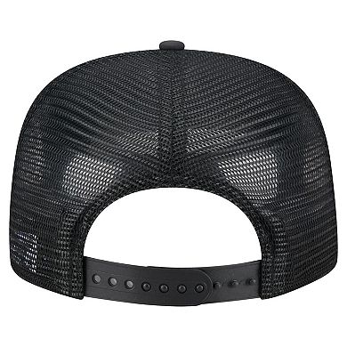 Men's New Era Black Athletics Gummy Golfer Trucker Adjustable Hat