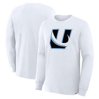 Men's Fanatics White Utah Mammoth Alternate Logo Legacy Long Sleeve T-Shirt