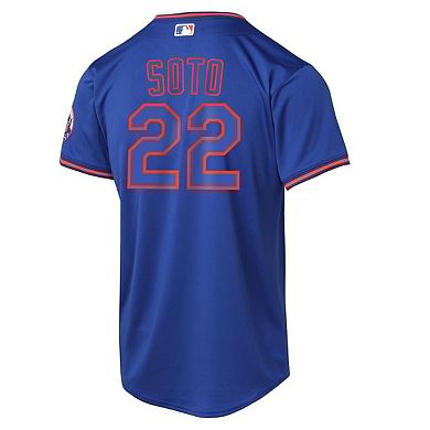 Youth Nike Juan Soto Royal New York Mets Alternate 2 Limited Jersey