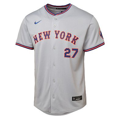 Youth Nike Mark Vientos Gray New York Mets Road Limited Jersey